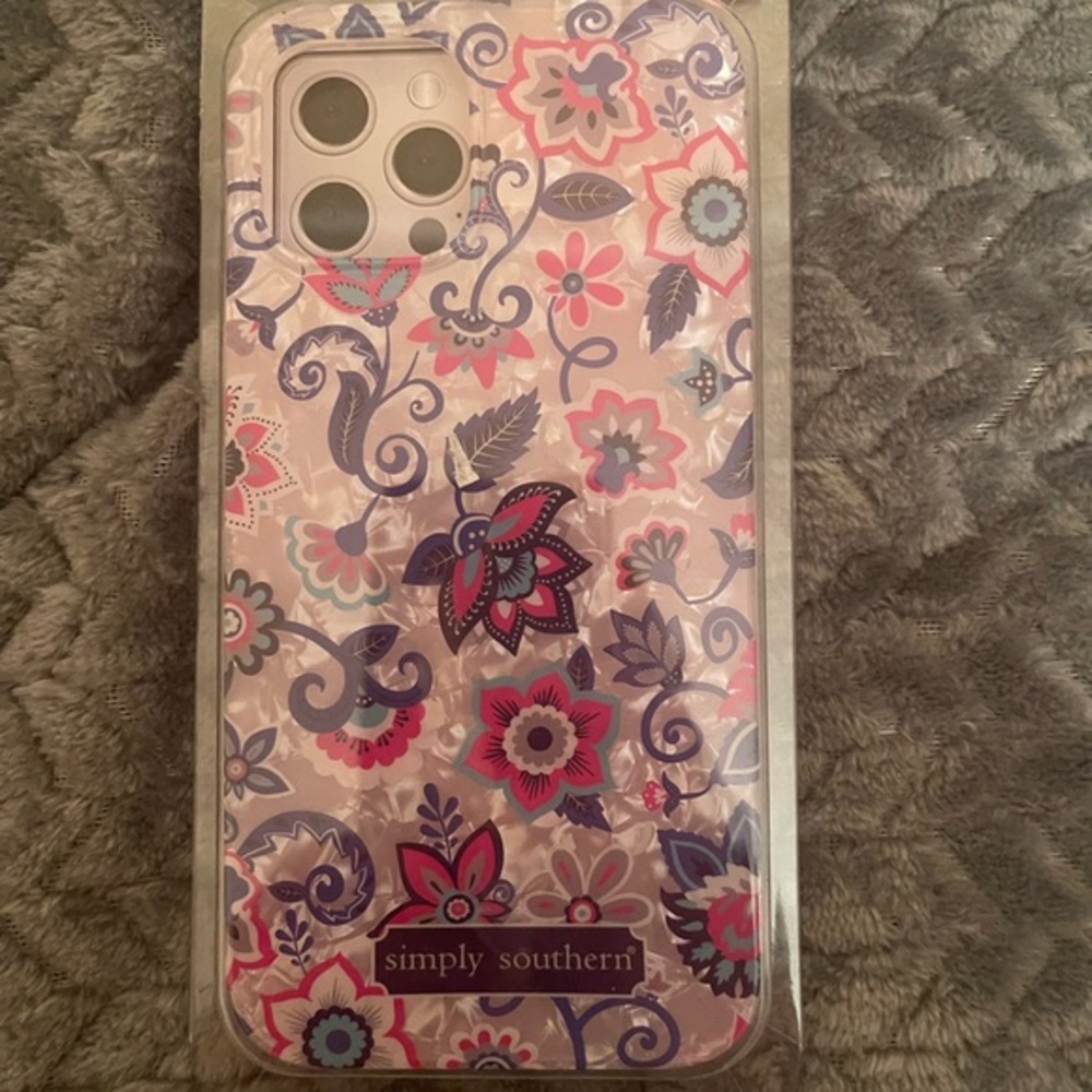 NWT Simply Southern iPhone 12 Pro case.
